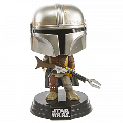 Коллекционная фигурка Funko POP! Bobble — Star Wars: Mandalorian: The Mandalorian Мандалорец (42062)