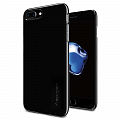 Чехол Spigen Thin Fit для iPhone 7 и 8 Plus (Айфон 7 Плюс) ультрачёрный (043CS20854)