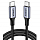 Кабель Ugreen US316 USB-C to USB-C Braided Cable (2 метра) чёрный (70429)