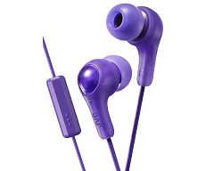 Наушники внутриканальные JVC Gumy Plus Violet фиолетовые (HA-FX7M-VN-U)