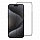 Защитное стекло BlueO Narrow border Anti-Static для iPhone 15/14 Pro Black (антистатик)