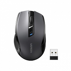 Мышка беспроводная UGREEN MU006 (90545) эргономичная 2.4G 4000DPI чёрная
