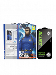 Защитное стекло BlueO Crystal Anti-Scratch для iPhone 17 Pro/17/16 Pro черное