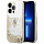 Чехол CG Mobile Guess Liquid Glitter Triangle Logo Translucent Hard для iPhone 14 Pro Max прозрачный