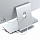 Док-станция Satechi USB-C Slim Dock для iMac (24-inch) серебристая (ST-UCISDS)