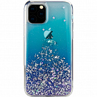 Чехол SwitchEasy Starfield для iPhone 11 Pro прозрачный голубой
