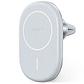 Автодержатель с функцией беспроводной зарядки Ugreen CD255 Magnetic Wireless Car Charger 15W белый (40117)