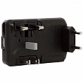 Универсальное зарядное устройство Knomo World Travel Adaptor черное (99-064-BLK)