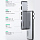 Мульти Хаб UGREEN CM380 (80856) USB-C 6-in-1 Multifunction Adapter серый