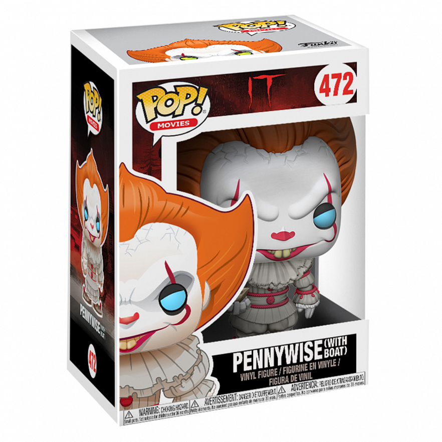 Коллекционная фигурка Funko POP! Movies IT Pennywise with Boat (472) 20176