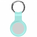 Брелок-подвеска iNeez Silicone AirTag Case для AirTag мятный