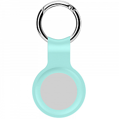 Брелок-подвеска iNeez Silicone AirTag Case для AirTag мятный