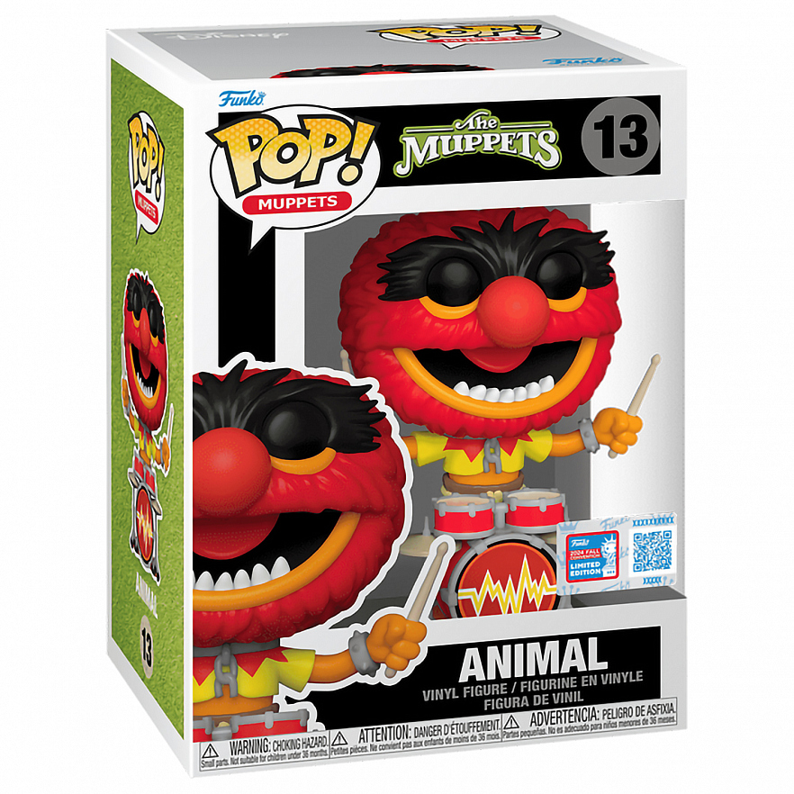 Фигурка Funko POP! Disney The Muppets Animal NYCC24 (Exc)