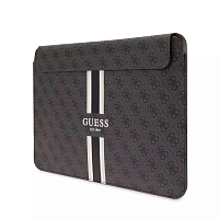 Чехол Guess Sleeve 4G Stripes Black для ноутбуков 13"/14" чёрный (GUCS14P4RPSK)