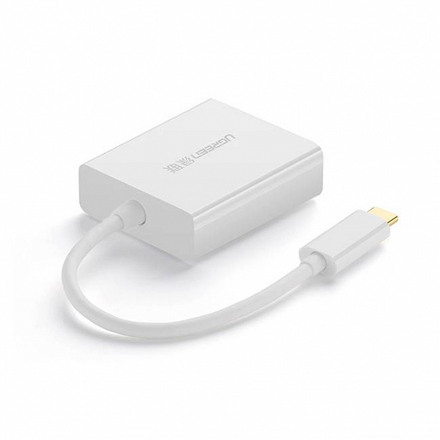 Адаптер Ugreen USB-C to HDMI Adapter белый (40273)