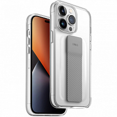 Чехол Uniq Heldro Mount + Band для iPhone 14 Pro Прозрачный (Clear)