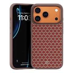 Чехол Benks ArmorGrid Case built with Kevlar для iPhone 17 Pro 6.3" оранжевый