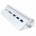 USB-хаб и картридер Satechi Type-C Aluminum USB 3.0 Hub & Card Reader (ST-TCHCRS) серебристый