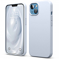 Чехол Elago Soft Silicone Case для iPhone 13 светло-голубой (Light Blue)