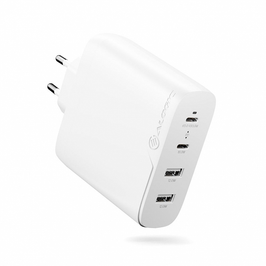 Сетевое зарядное устройство ALOGIC 4X100 Rapid Power 100W GaN Charger
