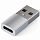 Адаптер Satechi Type-A to Type-C Adapter серебристый (ST-TAUCS)