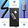 Кабель Ugreen US299 Right Angle USB-A to Lightning Cable (1 метр) чёрный (60521)