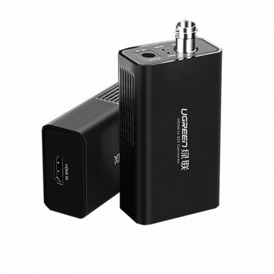 Переходник Ugreen CM131 (40965) SDI to HDMI Audio & Video Converter чёрный
