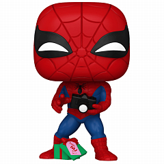 Фигурка Funko POP! Bobble Marvel Spider-Man with Gift