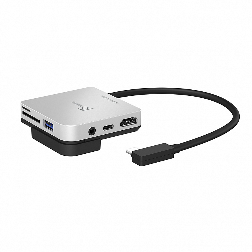 Мульти хаб для iPad Pro j5create USB-C to 4K60 Hz HDMI Travel Dock (JCD612)