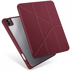Чехол Uniq Moven Case для iPad Pro 11" (2020-2021) бордово-красный (Maroon Red)