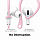 Крепления Elago EarHook для AirPods (все модели) Розовые (Lovely Pink)