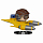 Фигурка Funko POP! Rides Bobble Star Wars Anakin Skywalker in Naboo Starfighter (Exc) (677) 70132