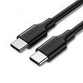Кабель UGREEN US286 (10306) USB-C 2.0 Male To USB-C 2.0 Male 3A Data Cable (2 метра) чёрный