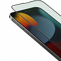 Защитное стекло Uniq Optix Vision care (anti-blue) для iPhone 14 Pro Max Clear/Black (+installer)