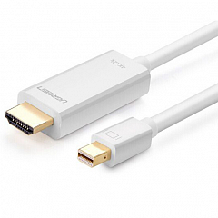 Кабель Ugreen MD101 (10404) 4K MiniDisplayPort - HDMI (1,5 метра) белый