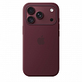 Чехол Silicone для iPhone 18 Pro с MagSafe (Burgundy)