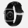 Ремешок Nomad Traditional для Apple Watch 42/44 мм чёрный / серебристый