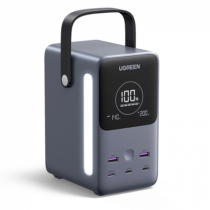 Внешний аккумулятор UGREEN PB770 300W -  48000mAh