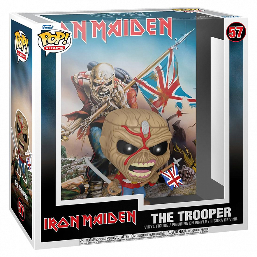 Фигурка Funko POP! Albums Iron Maiden The Trooper (57) 53078