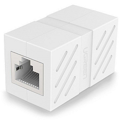 Адаптер-удлинитель для сетевого кабеля Ugreen NW114 RJ-45 - RJ45 белый (20311)