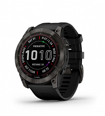 Часы Garmin Fenix 7X Sapphire Solar Wi-Fi gray
