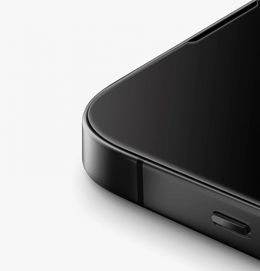 Защитное стекло Uniq OPTIX Clear для iPhone 15 Pro Max прозрачное