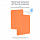 Чехол Guardi Milano Series для iPad 10.9" (2022) оранжевый (Orange)