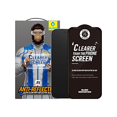 Защитное стекло BlueO AR Anti-reflective Black для iPhone 16 Pro Max (ультра-прозрачное)