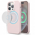 Чехол Elago MagSafe Soft Silicone Case для iPhone 14 Pro нежно-розовый (Lovely Pink)