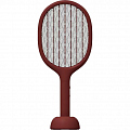Электрическая мухобойка Solove Electric Mosquito Swatter P1 RU Красная с режимом электрической ловушки и поддержкой зарядки через подставку