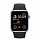 Часы Apple Watch SE 44 мм - черный силиконовый ремешок (midnight)