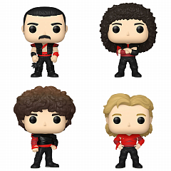 Фигурки Funko POP! Rocks Queen Radio Gaga Freddie Mercury/Bryan May/John/Roger 4PK 70602
