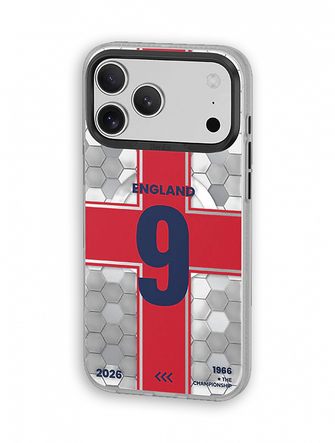 Чехол Benks для iPhone 17 Pro Max Dynamic England D3 Soccer (2026)