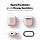 Чехол Elago A2 Wireless Silicone Duo Hang Case для AirPods 2Gn розовый (белая/голубая Pastel Blue крышки)